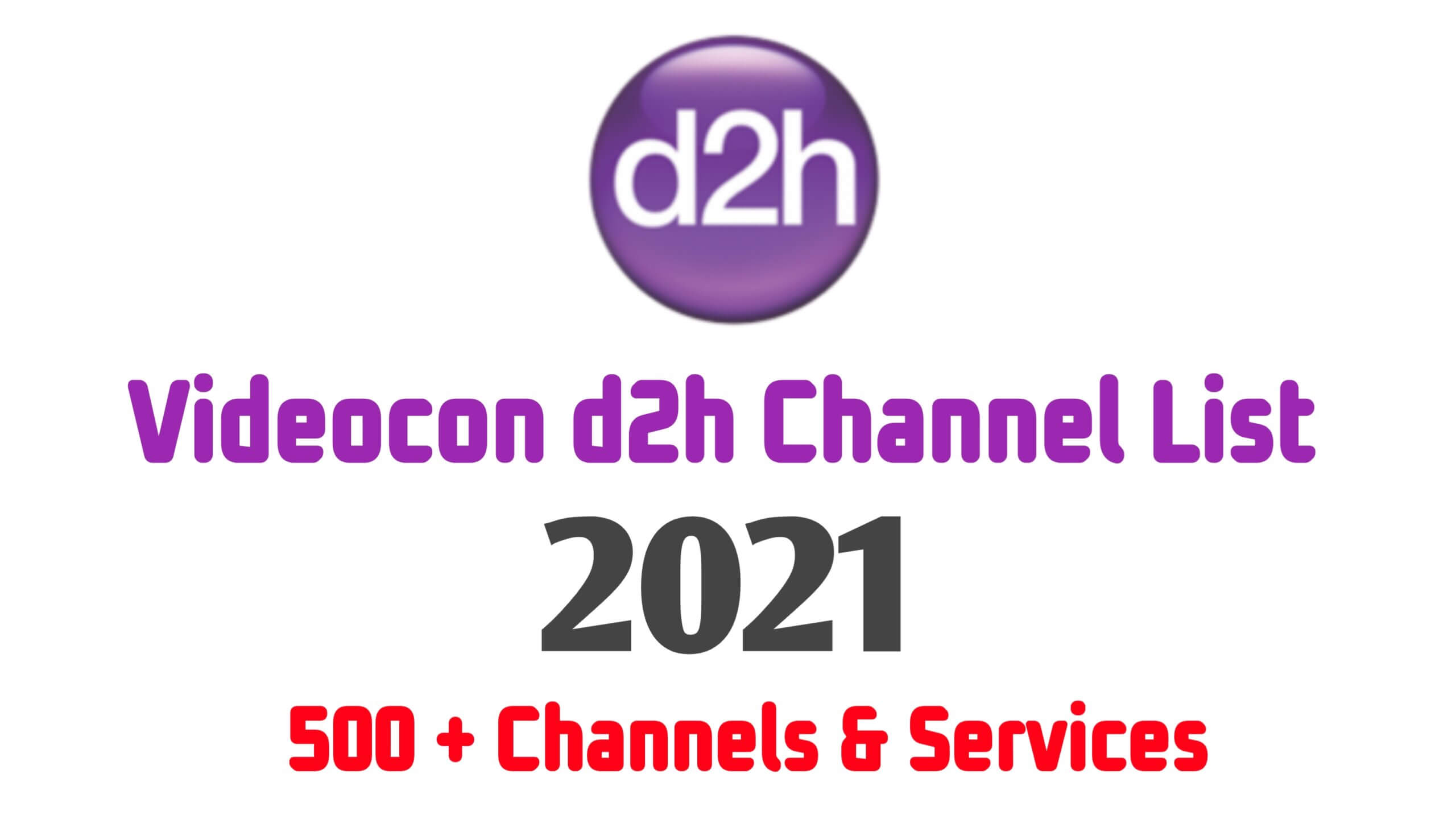 Videocon D2h Channel List 2021 Journalism Guide