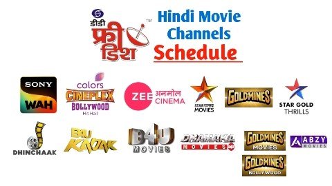 Hindi Movie Channels Schedule